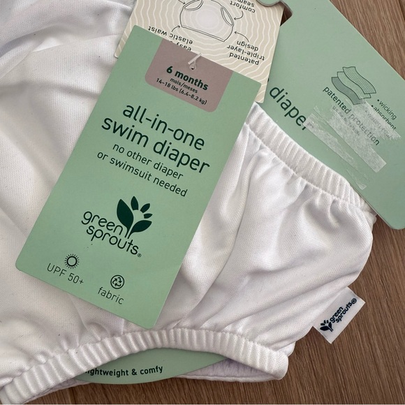 Green Sprouts Eco Pull- Up Swim Diaper AND Mini Pool - Picture 4 of 4